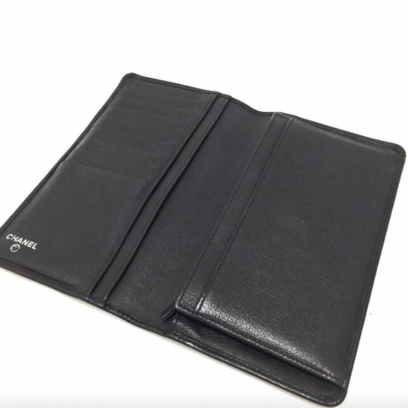 CHANEL Camellia CC Leather Checkbook / Wallet - Picture 3 of 12